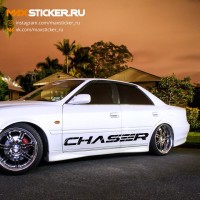 Наклейка на борт TOYOTA CHASER
