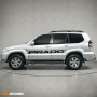 Наклейки на борта TOYOTA LAND CRUISER PRADO