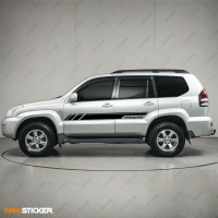 Наклейки на борт TOYOTA PRADO