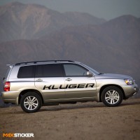 Наклейки на борта TOYOTA KLUGER