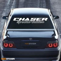Наклейка на заднее стекло TOYOTA CHASER