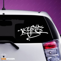 Наклейка на авто - TOYOTA