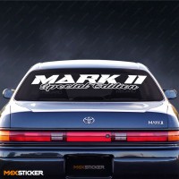 Наклейка на заднее стекло TOYOTA MARK II