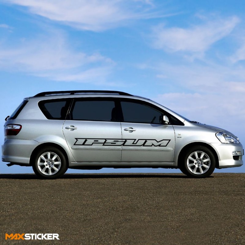 Автонаклейки на борта TOYOTA IPSUM