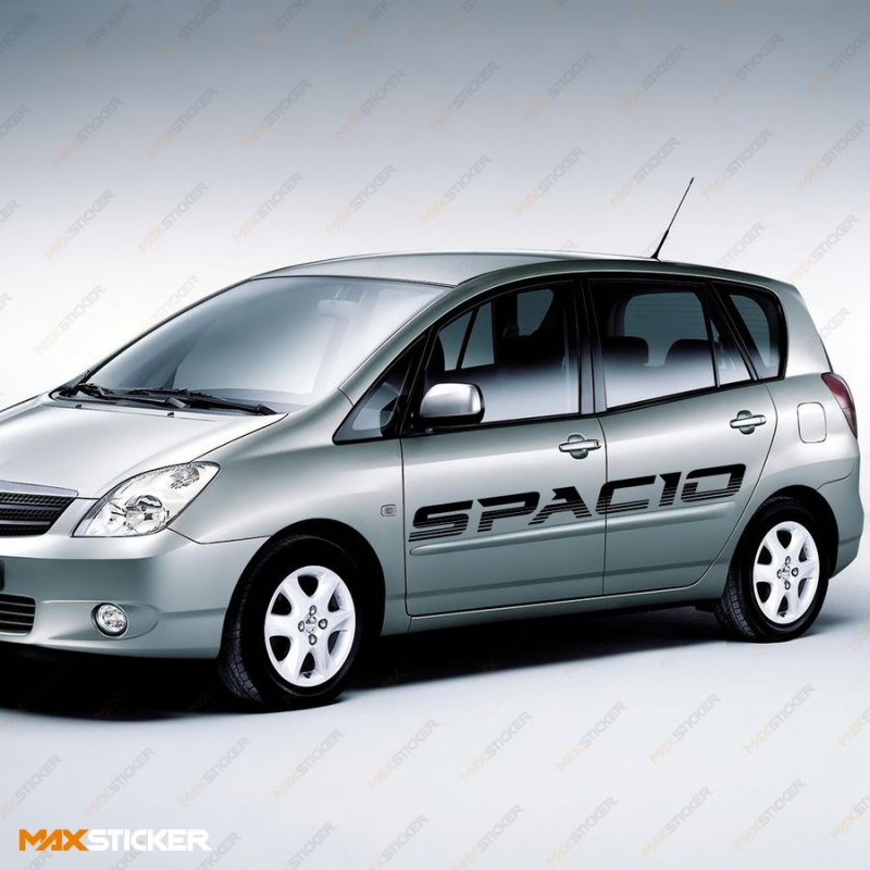 Автонаклейки на борта TOYOTA SPACIO