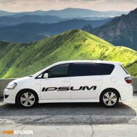 Комплект наклеек на борта TOYOTA IPSUM