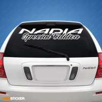 Наклейка для ТОЙОТА NADIA