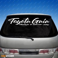 Наклейка для TOYOTA GAIA