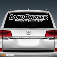 Наклейка для TOYOTA LAND CRUISER
