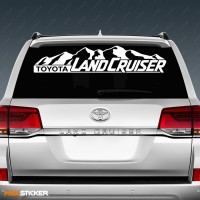 Наклейка на авто для TOYOTA LAND CRUISER