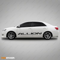 Наклейки на борта TOYOTA ALLION