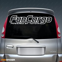 Наклейка для TOYOTA FUNCARGO