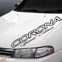 TOYOTA CORONA - наклейка на авто