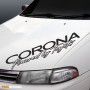 Наклейка на авто - TOYOTA CORONA