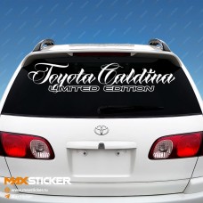 Наклейка на авто - TOYOTA CALDINA