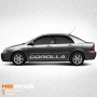 Наклейки на борта для TOYOTA COROLLA