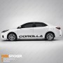 Наклейки на борта для TOYOTA COROLLA