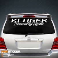 Наклейка на TOYOTA KLUGER