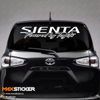 Наклейка на авто - TOYOTA SIENTA