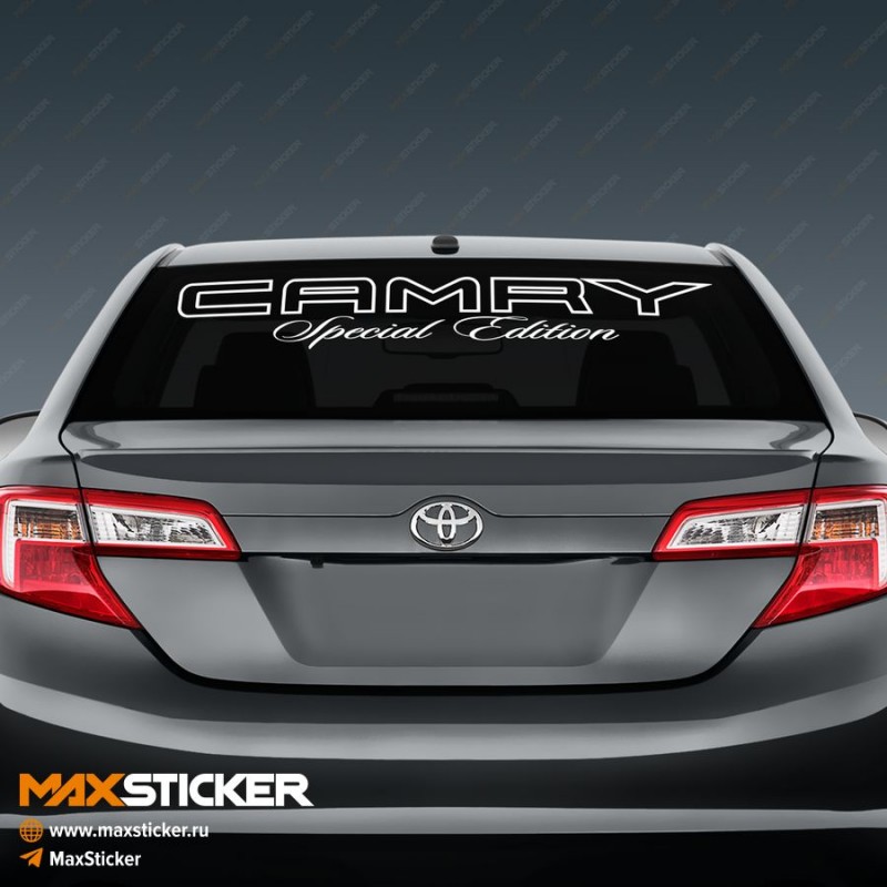 TOYOTA CAMRY - Наклейка на авто