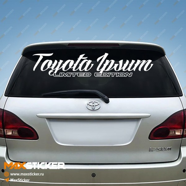 Наклейка на авто для TOYOTA IPSUM