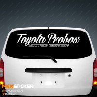 Наклейка на авто - TOYOTA PROBOX