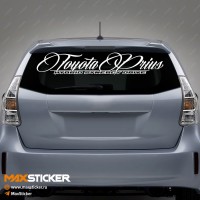 Наклейка стекло TOYOTA PRIUS