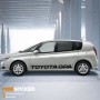 Наклейки на борта TOYOTA OPA