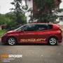 Наклейки на борта для TOYOTA OPA