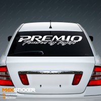 Наклейка на стекло для TOYOTA PREMIO