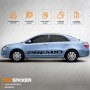 Наклейки на борта для TOYOTA PREMIO