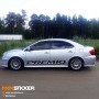 Наклейки на борта для TOYOTA PREMIO