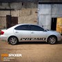 Наклейки на борта для TOYOTA PREMIO