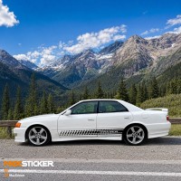 Наклейки на борта для TOYOTA CHASER