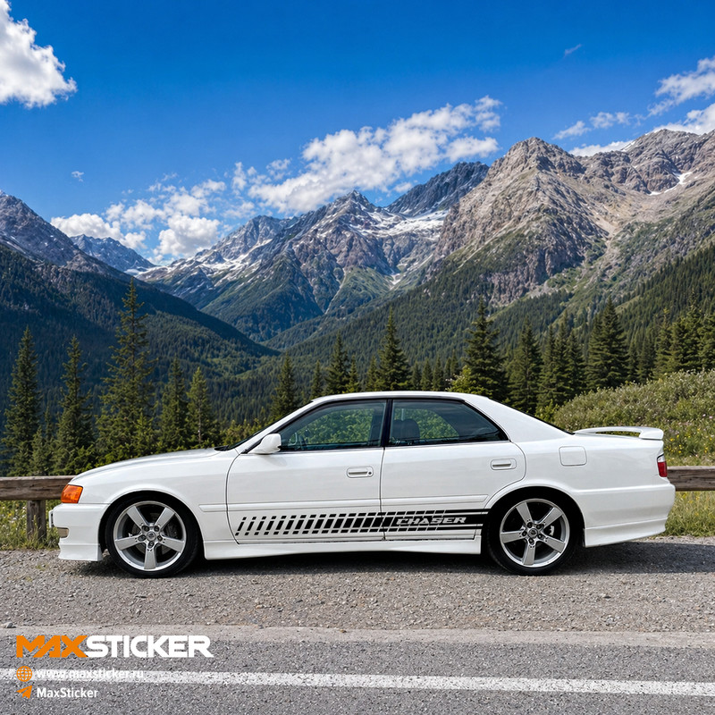 Наклейки на борта для TOYOTA CHASER