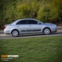 Наклейки на борта для TOYOTA AVENSIS