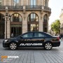 Наклейки на борта для TOYOTA AVENSIS