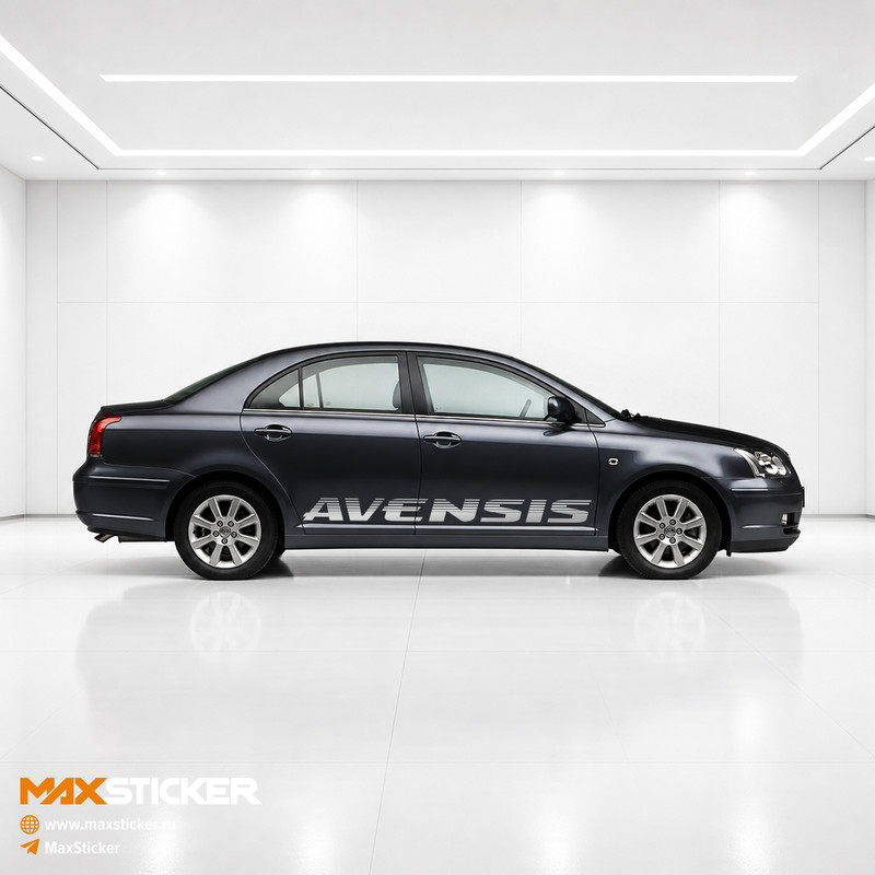 Наклейки на борта - TOYOTA AVENSIS