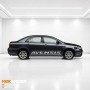 Наклейки на борта - TOYOTA AVENSIS