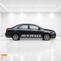 Наклейки на борта - TOYOTA AVENSIS