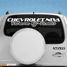 Наклейка на Chevrolet NIVA