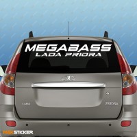 Наклейка на авто для PRIORA