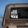 Прикольная наклейка для NIVA 4x4