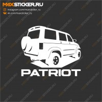 Наклейка для УАЗ ПАТРИОТ