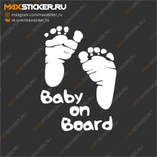 Наклейка - Baby on Board