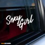 Наклейка на авто для девушек - Sexy Girl