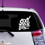 Наклейка на авто для девушек - Sexy Bitch