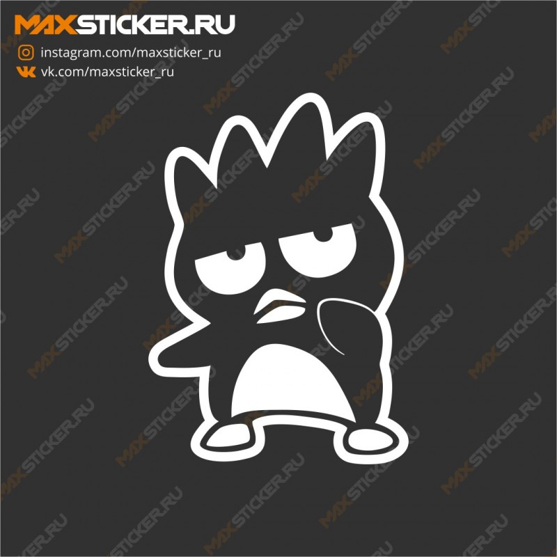 JDM Наклейка на авто - Badtz Maru