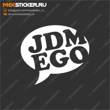 Наклейка - JDM EGO
