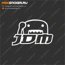 Наклейка - JDM Domo